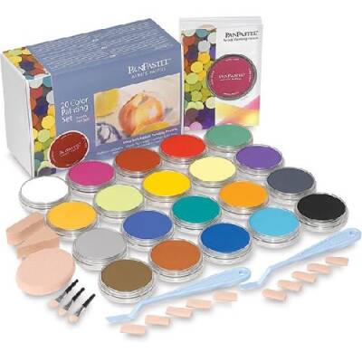 PanPastel Ultra Soft Pastel Boya Painting Set 20 Renk - 1