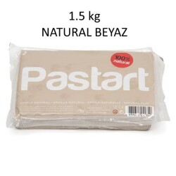 Pastart Doğal Model Kili BEYAZ 1.5 kg. - 1