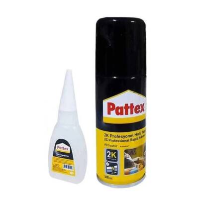 Pattex 2K Hızlı Yapıştırıcı 100 ml + 25 ml - 1