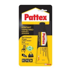 Pattex Kontakt Deri Kauçuk Ahşap Yapıştırıcı 50 gr Tüp - 1