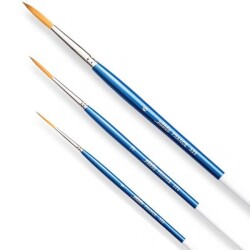 Pebeo 333 Serisi Golden Sentetik Yazı ve Hattat Fırçası No: 3/0 - Pebeo