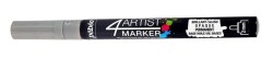 Pebeo 4Artist Oil Marker Yağlıboya Kalemi 2mm Yuvarlak Uç SILVER - 1