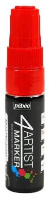 Pebeo 4Artist Oil Marker Yağlıboya Kalemi 8mm Kesik Uç RED - 1