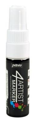 Pebeo 4Artist Oil Marker Yağlıboya Kalemi 8mm Kesik Uç WHITE - 1