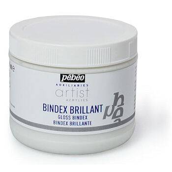 Pebeo Acrylic Bindex Extra Fine Boya Bağlayıcı/Yapıştırıcı 500 ml. - 1