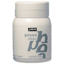 Pebeo Acrylic Gesso Studio Astar Boya 500 ml. - 1