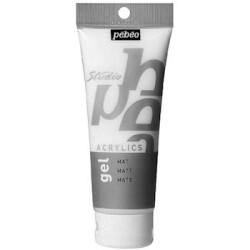 Pebeo Acrylic Matt Gel Studio Akrilik Mat Jel 100 ml. - 1