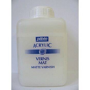 Pebeo Acrylic Matte Varnish Mat Akrilik Vernik 1 Litre - 1