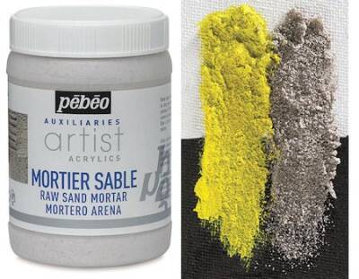 Pebeo Acrylic Raw Sand Mortar Kum Harcı 250 ml. - 1