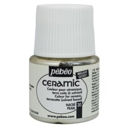 Pebeo Ceramic Seramik Boyası 30 Pearl - 1