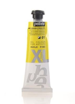 Pebeo Huile Fine XL Yağlı Boya 37 ml. 01 Cadmium Yellow Lemon Imit. - 1