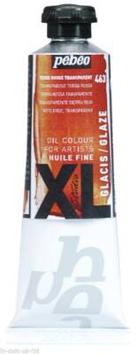 Pebeo Huile Fine XL Yağlı Boya 37 ml. GLAZE (Şeffaf) 463 Red Earth - 1