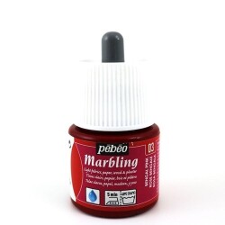 Pebeo Marbling Ebru Boyası 03 Bengal Pink - 1
