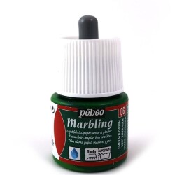 Pebeo Marbling Ebru Boyası 06 Emerald Green - 1