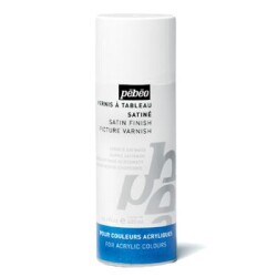 Pebeo Satin Finish Picture Varnish Saten Akrilik Sprey Vernik 200 ml. - 1