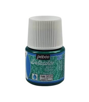 Pebeo Setacolor Glitter (Simli) Kumaş Boyası 202 EMERALD - 1