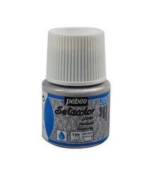 Pebeo Setacolor Glitter (Simli) Kumaş Boyası 209 SILVER - 1