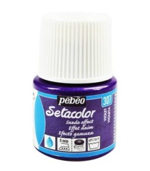 Pebeo Setacolor Suede Effect (Süet Etkisi) Kumaş Boyası 307 VIOLET - 1