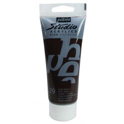 Pebeo Studio Akrilik Boya 100 ml. 29 Burnt Umber - 1