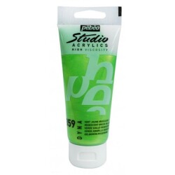 Pebeo Studio Akrilik Boya 100 ml. 359 Iridescent Green Yellow - 1