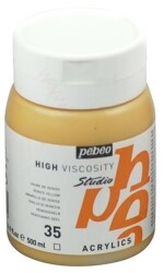 Pebeo Studio Akrilik Boya 500 ml 35 Venice Yellow - 1