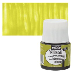 Pebeo Vitrail Cam Boyası 45 ml. 22 Greengold - 1