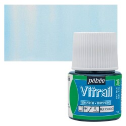 Pebeo Vitrail Cam Boyası 45 ml. 36 Light Blue - 1