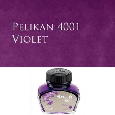 Pelikan 4001 Dolmakalem Mürekkebi 30 ml. MOR - 1