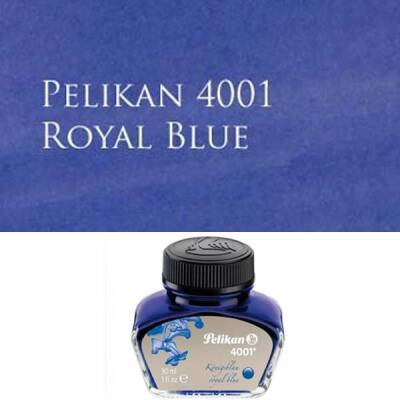 Pelikan 4001 Dolmakalem Mürekkebi 30 ml. ROYAL MAVİ - 1