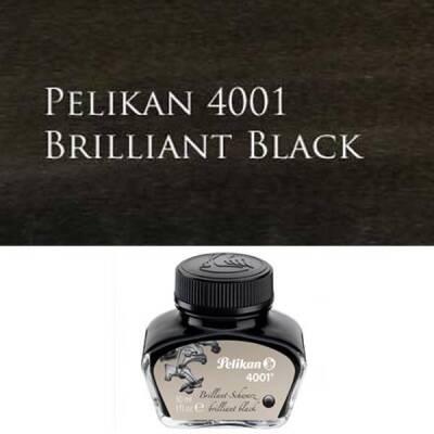 Pelikan 4001 Dolmakalem Mürekkebi 30 ml. SİYAH - 1