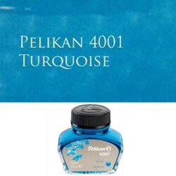 Pelikan 4001 Dolmakalem Mürekkebi 30 ml. TURKUAZ - 1