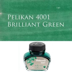 Pelikan 4001 Dolmakalem Mürekkebi 30 ml. YEŞİL - 1