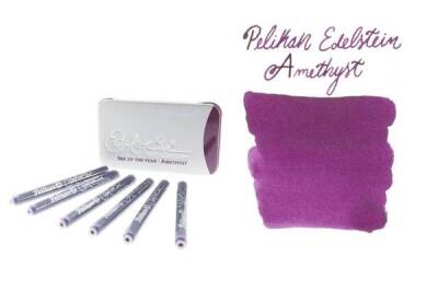 Pelikan Edelstein Mürekkep Kartuşu 6'lı Metal Kutu AMETHYST - 1