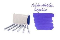 Pelikan Edelstein Mürekkep Kartuşu 6'lı Metal Kutu SAPPHIRE (BLUE) - 1