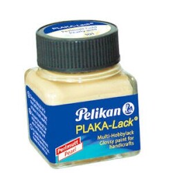 Pelikan Plaka Lack Boya 18 ml. Gold (Hazır Altın Sim) - 1