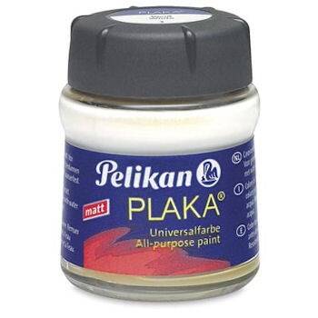 Pelikan Plaka Matt Boya 50 ml. 1 White - 1