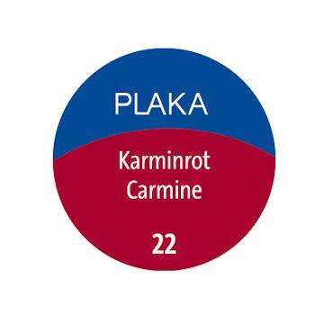 Pelikan Plaka Matt Boya 50 ml. 22 Carmine Red - 1