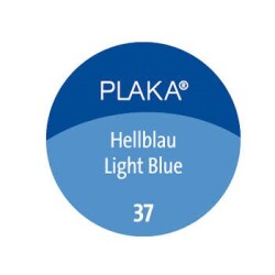 Pelikan Plaka Matt Boya 50 ml. 37 Light Blue - 1