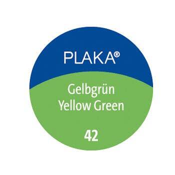 Pelikan Plaka Matt Boya 50 ml. 42 Yellow Green - 1