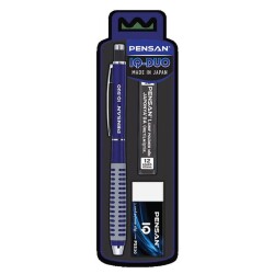 Pensan IQ-DUO Versatil Kalem Seti 0.5 mm Mavi - 1