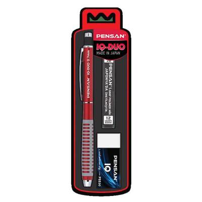 Pensan IQ-DUO Versatil Kalem Seti 0.7 mm Kırmızı - 1