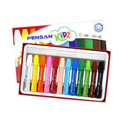 Pensan Kidz Pastel Boya 12 Renk - 1