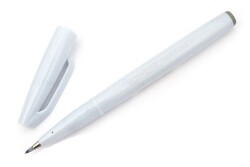 Pentel Brush Sign Pen LIGHT GRAY - 1