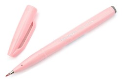 Pentel Brush Sign Pen PALE PINK - 1