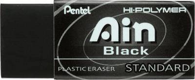 Pentel Hi-Polymer Ain BLACK Silgi - 1