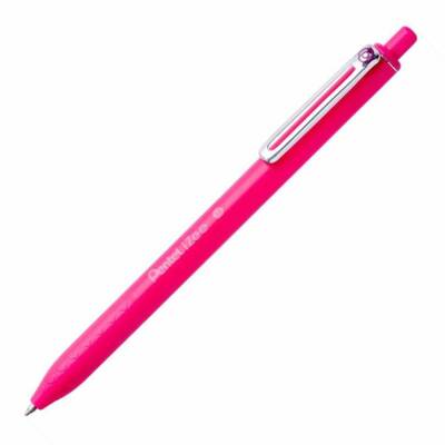 Pentel iZee Yağ Bazlı Mekanizmalı Roller Kalem 1.0 mm Pembe BX470-P - 1