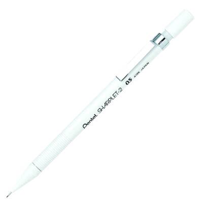 Pentel Sharplet-2 Versatil Kalem 0.5 mm Beyaz A125-W - 1