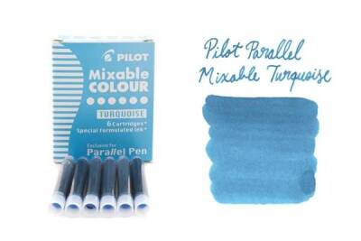 Pilot Parallel Pen Orjinal Kartuş Açık Mavi 6 Adet - 1