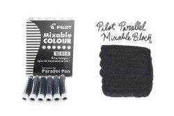 Pilot Parallel Pen Orjinal Kartuş Siyah 6 Adet - 1