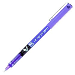 Pilot V5 Hi-Tecpoint İğne Uçlu Kalem MOR - 1